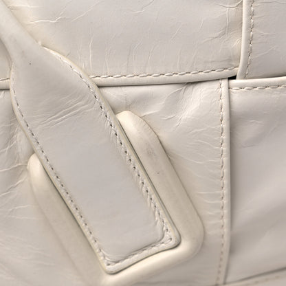 Bottega Veneta Paper Calfskin Maxi Intrecciato Small Arco Slouch Plaster 12 of 13