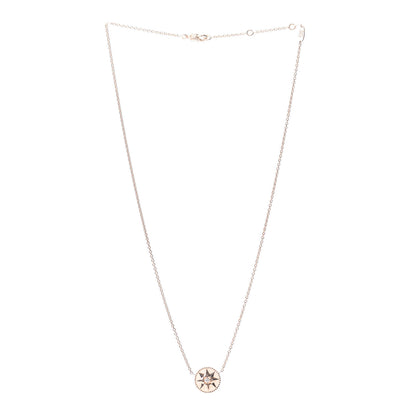 Christian Dior 18K Rose Gold Diamond Pink Opal Rose Des Vents Necklace 3 of 5