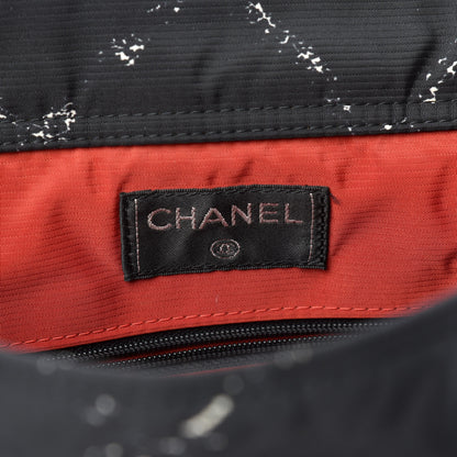 Chanel Nylon Travel Backpack Black 6 of 9