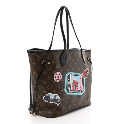 Louis Vuitton Monogram My LV World Tour Neverfull MM 4 of 12