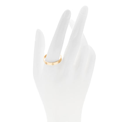 Cartier 18K Yellow Gold 3.5mm LOVE Wedding Band Ring 66 11.5 2 of 5