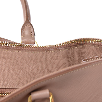 Prada Saffiano Lux Extra Large Galleria Double Zip Tote Cammeo 12 of 20