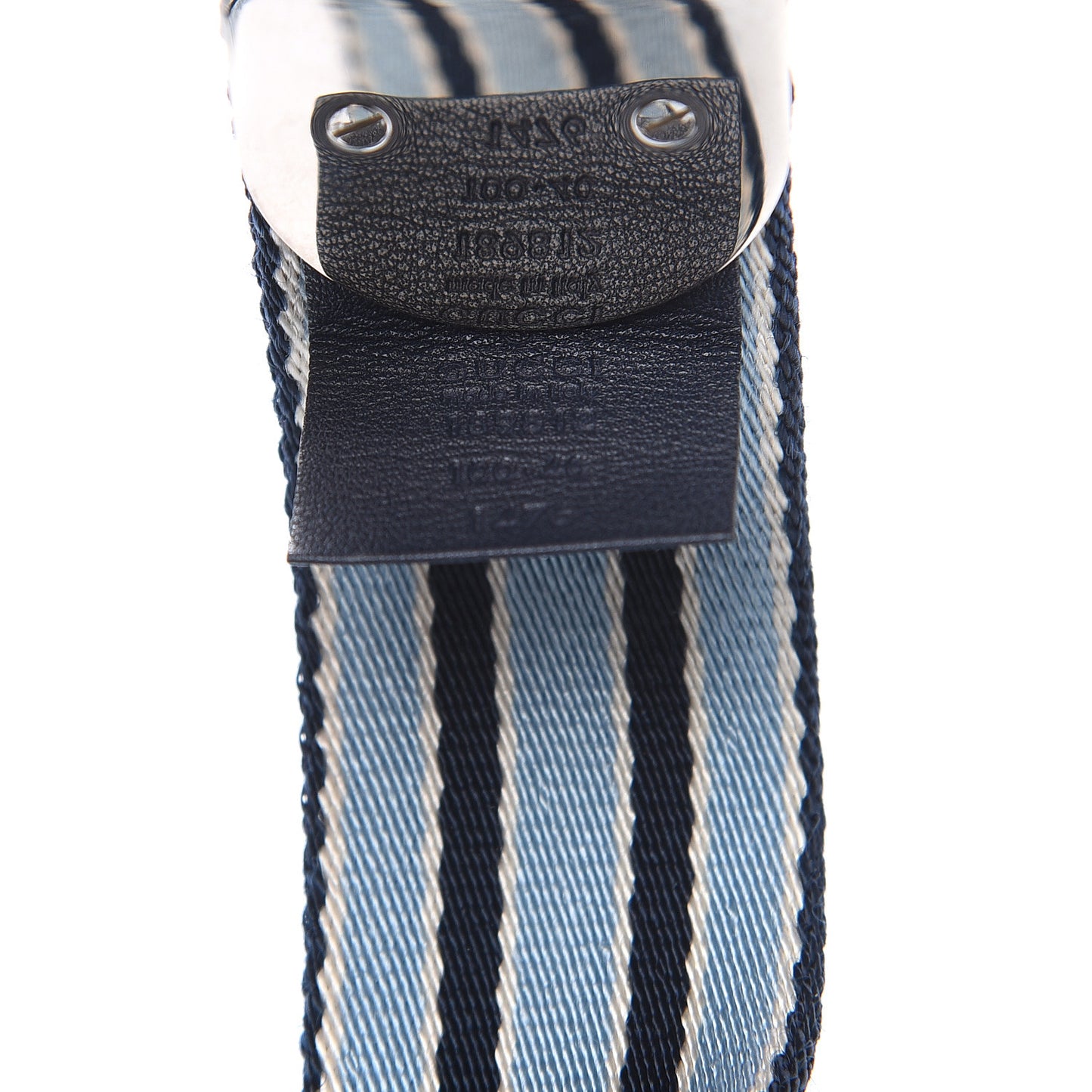 Nylon Buckle Web Belt 100 40 Blue