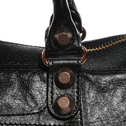 Balenciaga Agneau Giant 12 Rose Gold Hardware Work Black 6 of 12