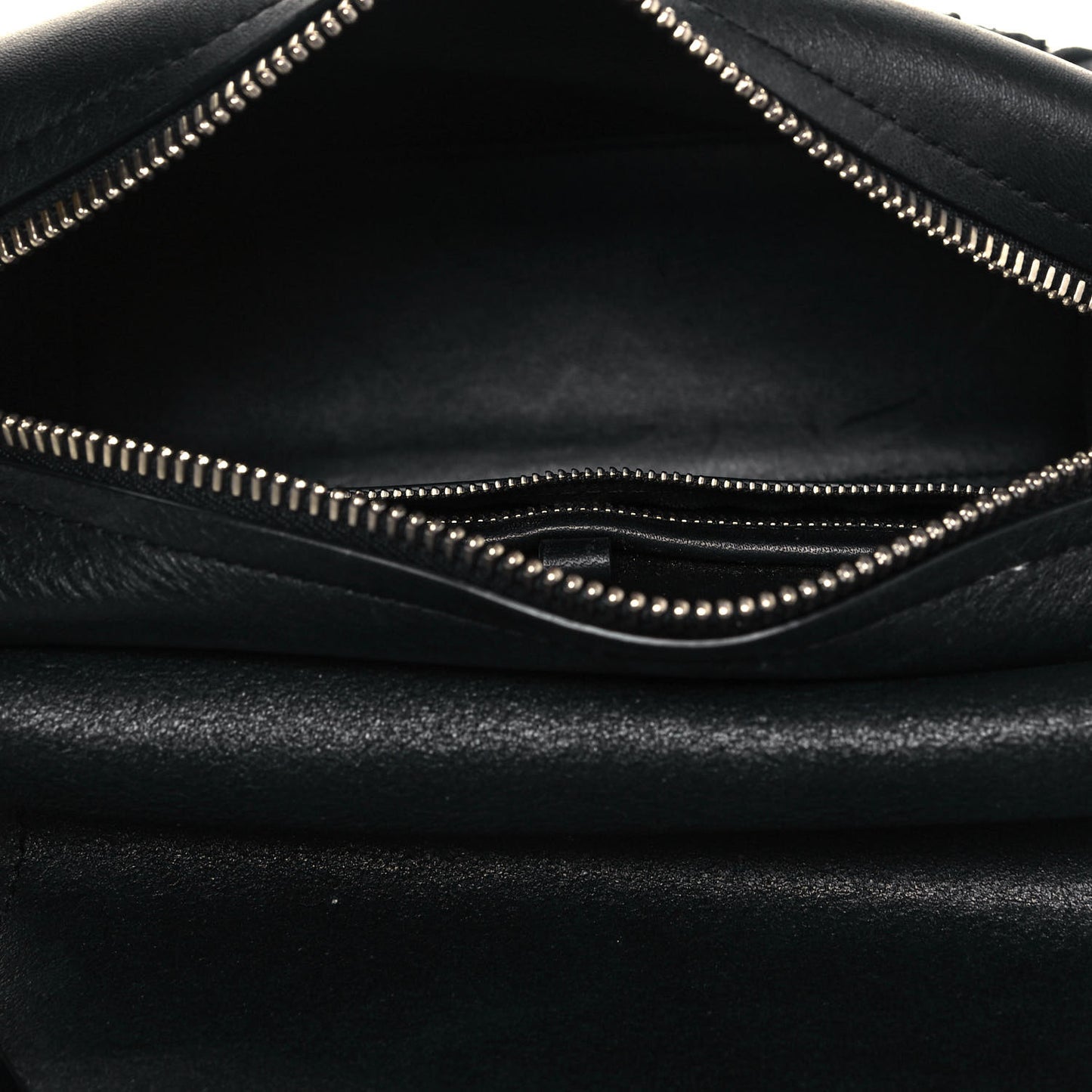 Lambskin Suede Fringe Bianca Handbag Black