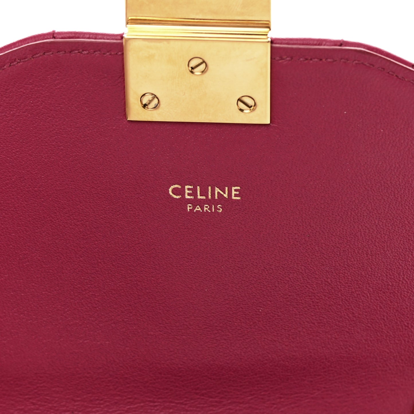 Calfskin Quilted Small C Bag Pink