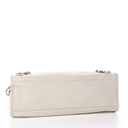 Balenciaga Chevre Gold Metallic Edge Hardware City Cream 4 of 11