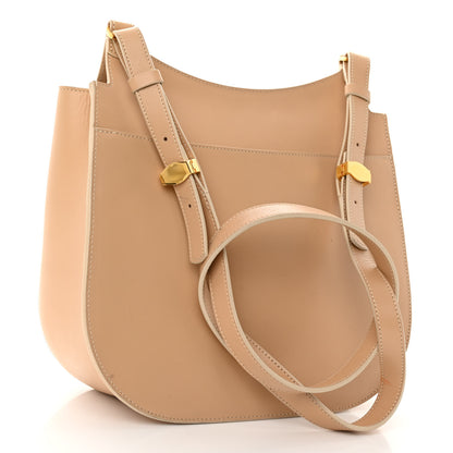 The Row Smooth Calfskin Hunting Bag 11 Warm Beige 3 of 11