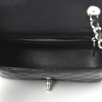 Chanel Lambskin Quilted Mini Rectangular Flap Black 5 of 11