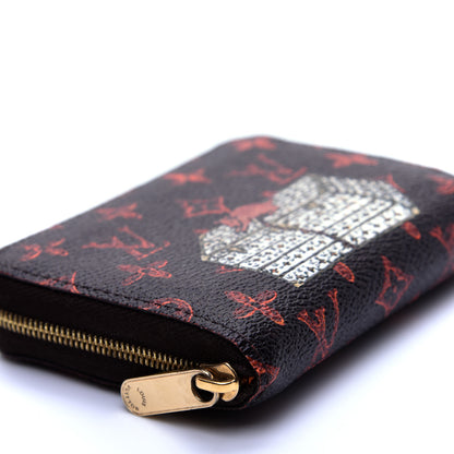 Louis Vuitton Catogram Zippy Coin Purse Marron 6 of 11