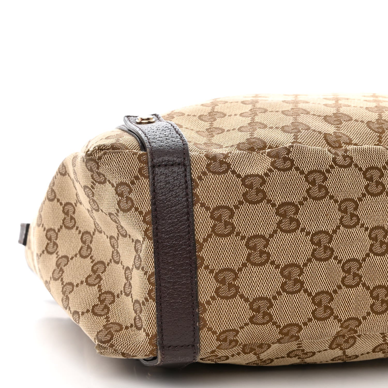 Gucci Monogram Medium Abbey Shoulder Bag Dark Brown 9 of 13