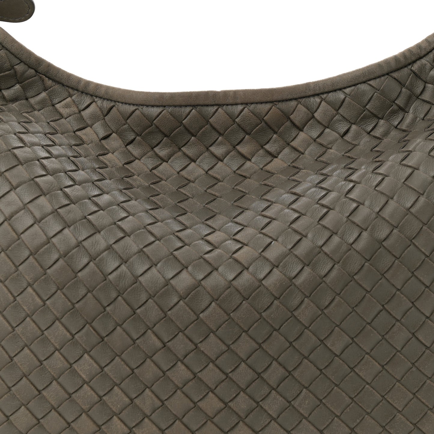 Nappa Intrecciato Large Veneta Hobo Shadow