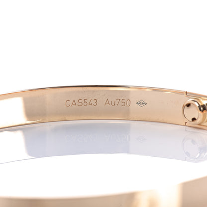 Cartier 18K Yellow Gold LOVE Bracelet 19 6 of 7