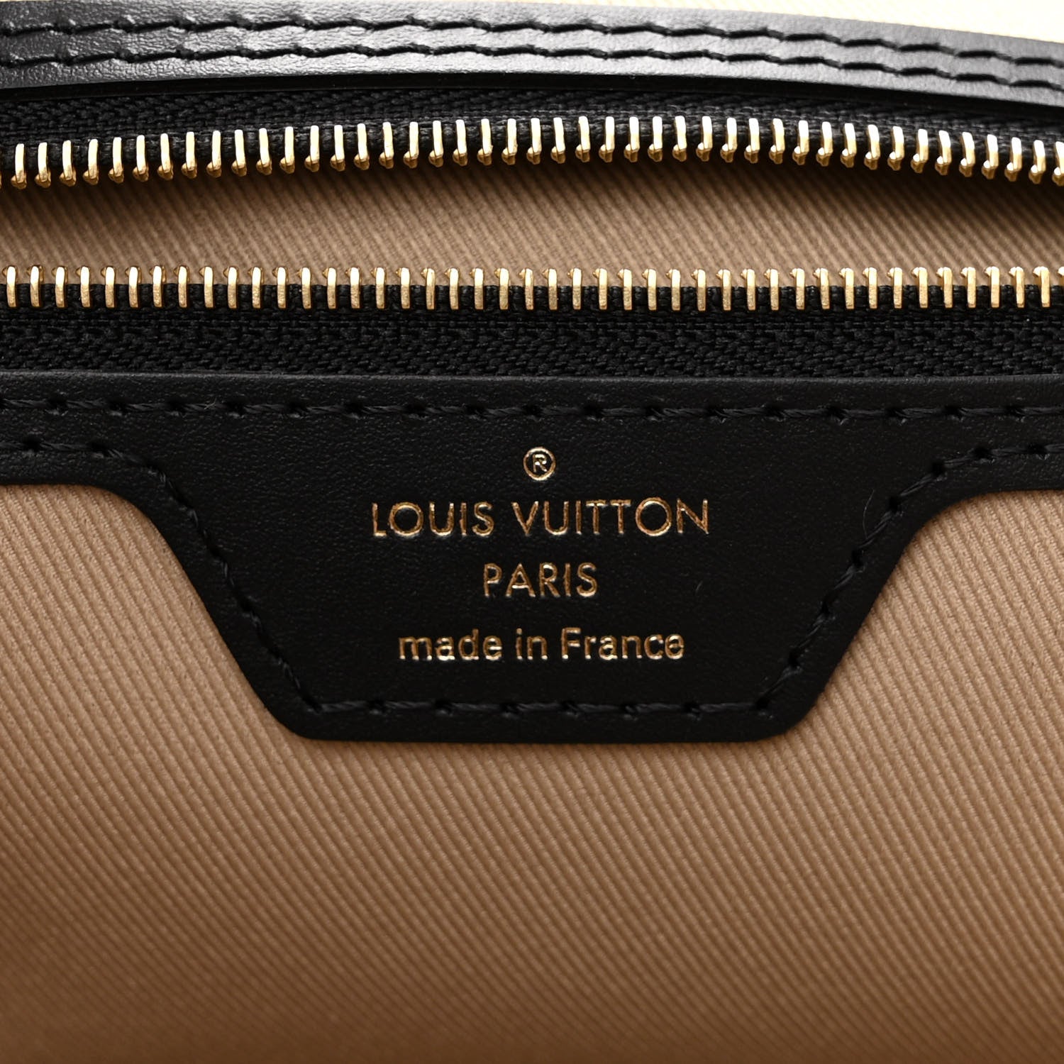 Louis Vuitton Cotton Monogram Embroidered Neverfull MM Beige Black 6 of 9