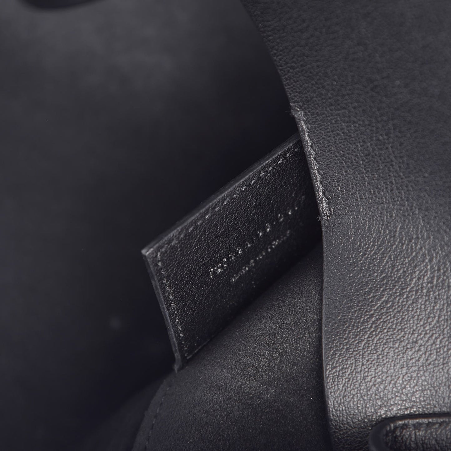 Calfskin Large Shopping Tote Black