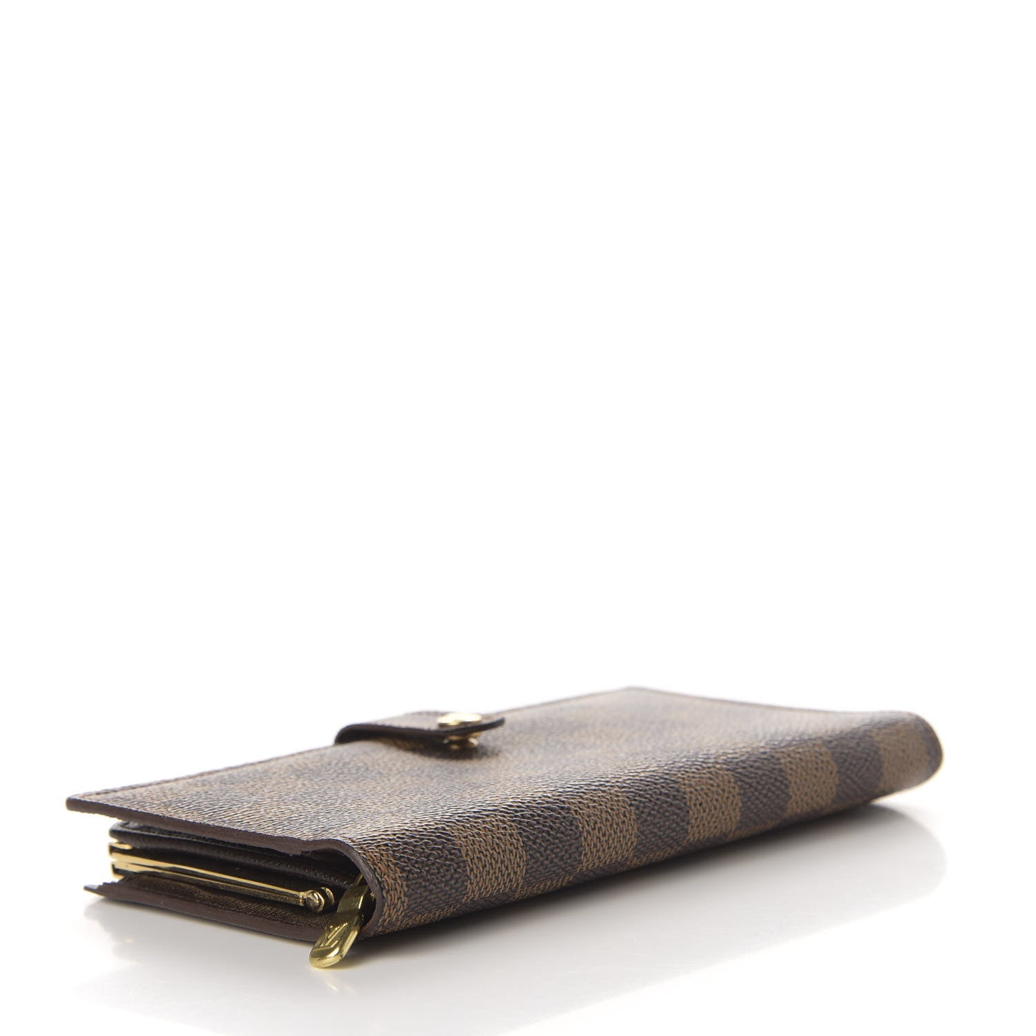 Louis Vuitton Damier Ebene Continental French Purse Wallet 4 of 8