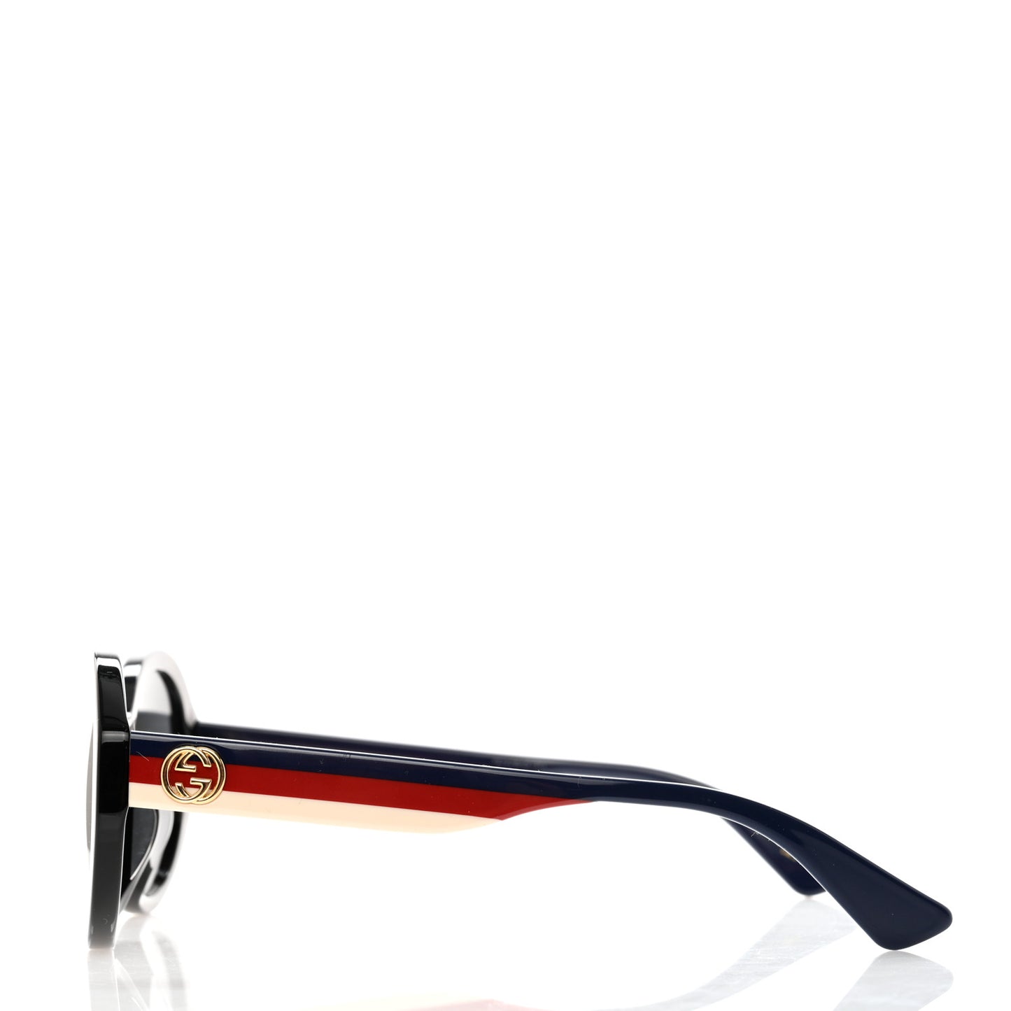 Round Web Sunglasses GG0279SA Black