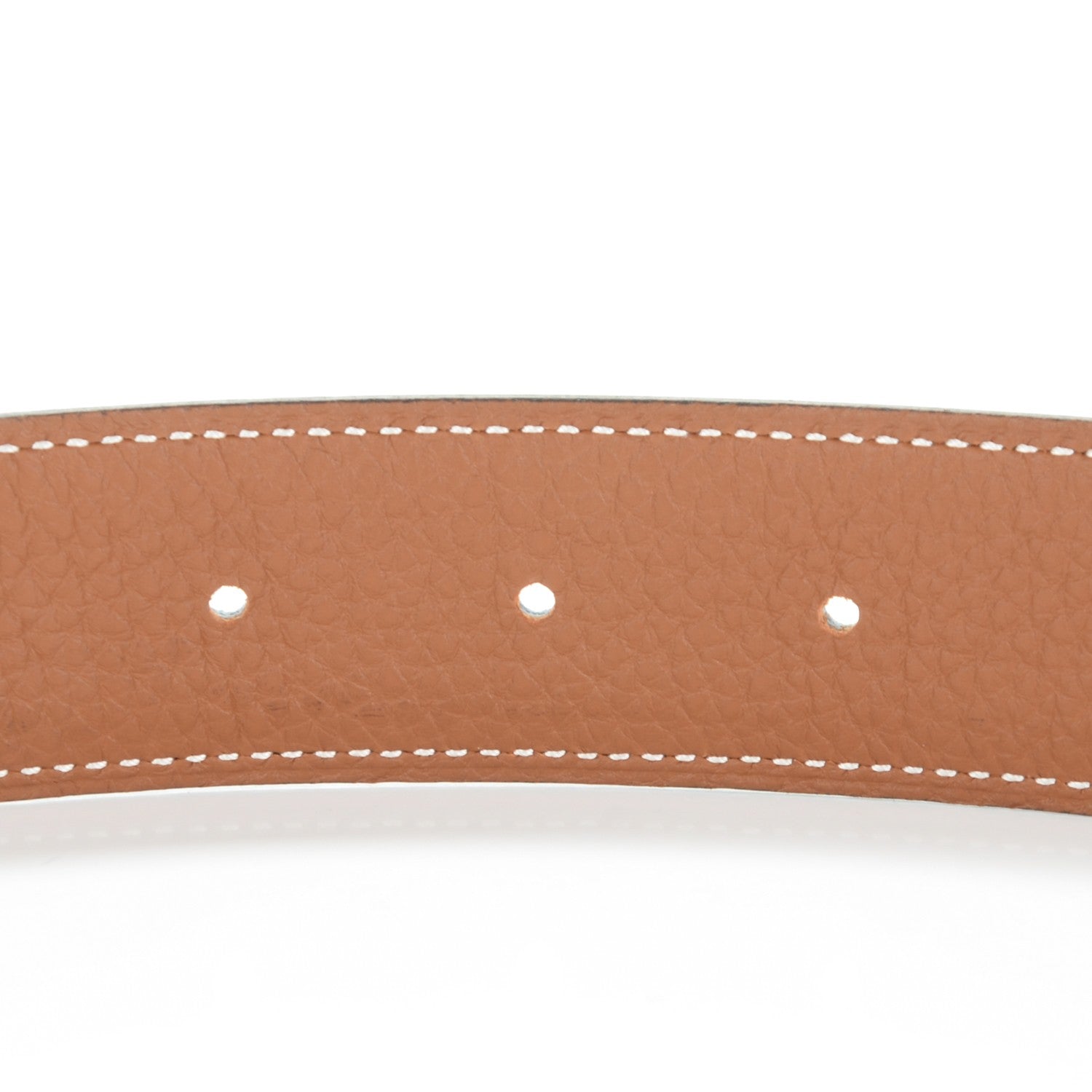 Hermes Box Togo 32mm Quizz H Belt 95 Black Gold 5 of 8