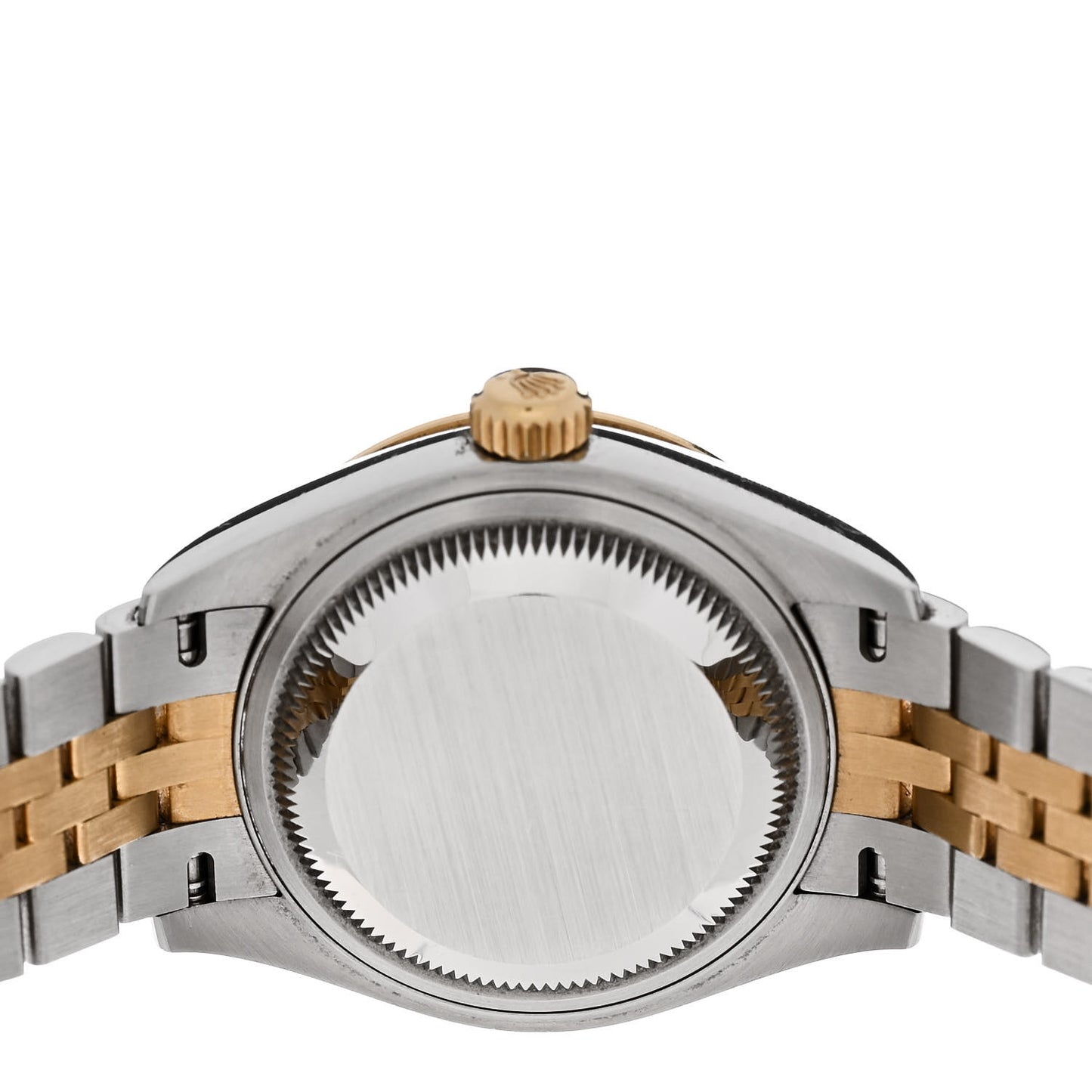 Stainless Steel 18K Yellow Gold Diamond 28mm Oyster Perpetual Datejust Watch Silver 279383RBR