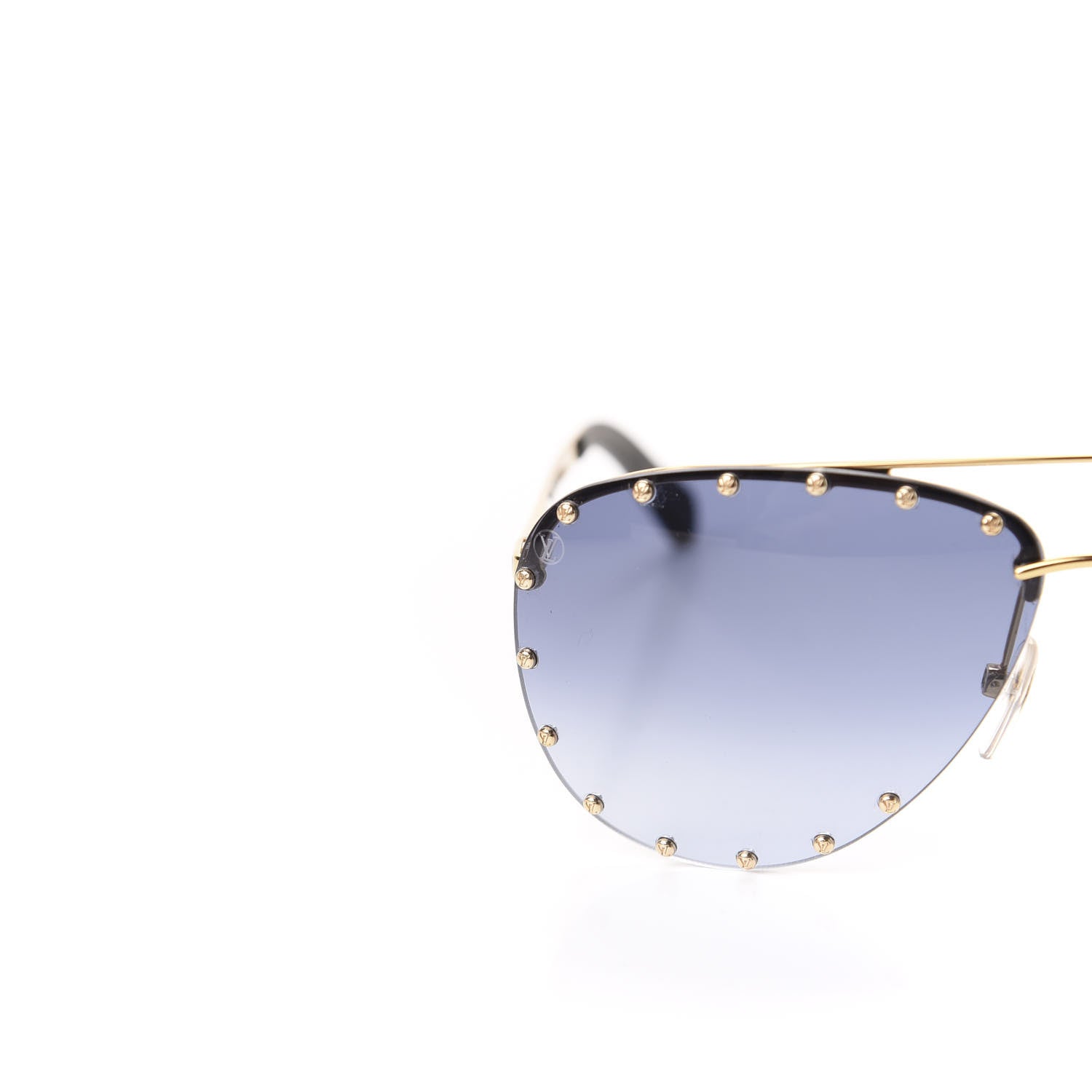 Louis Vuitton The Party Aviator Gradient Sunglasses Z2349U Blue 7 of 8