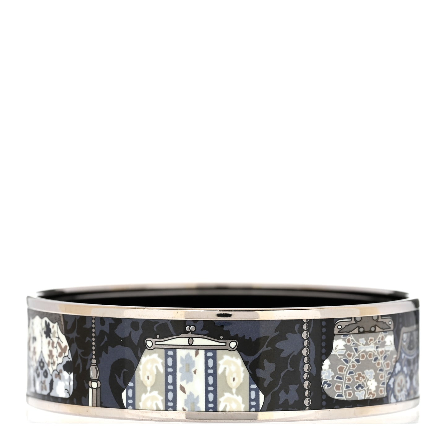 Enamel Printed Cachemire de Tamara Wide Bracelet 65