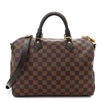Louis Vuitton Damier Ebene Speedy Bandouliere 30 1 of 9