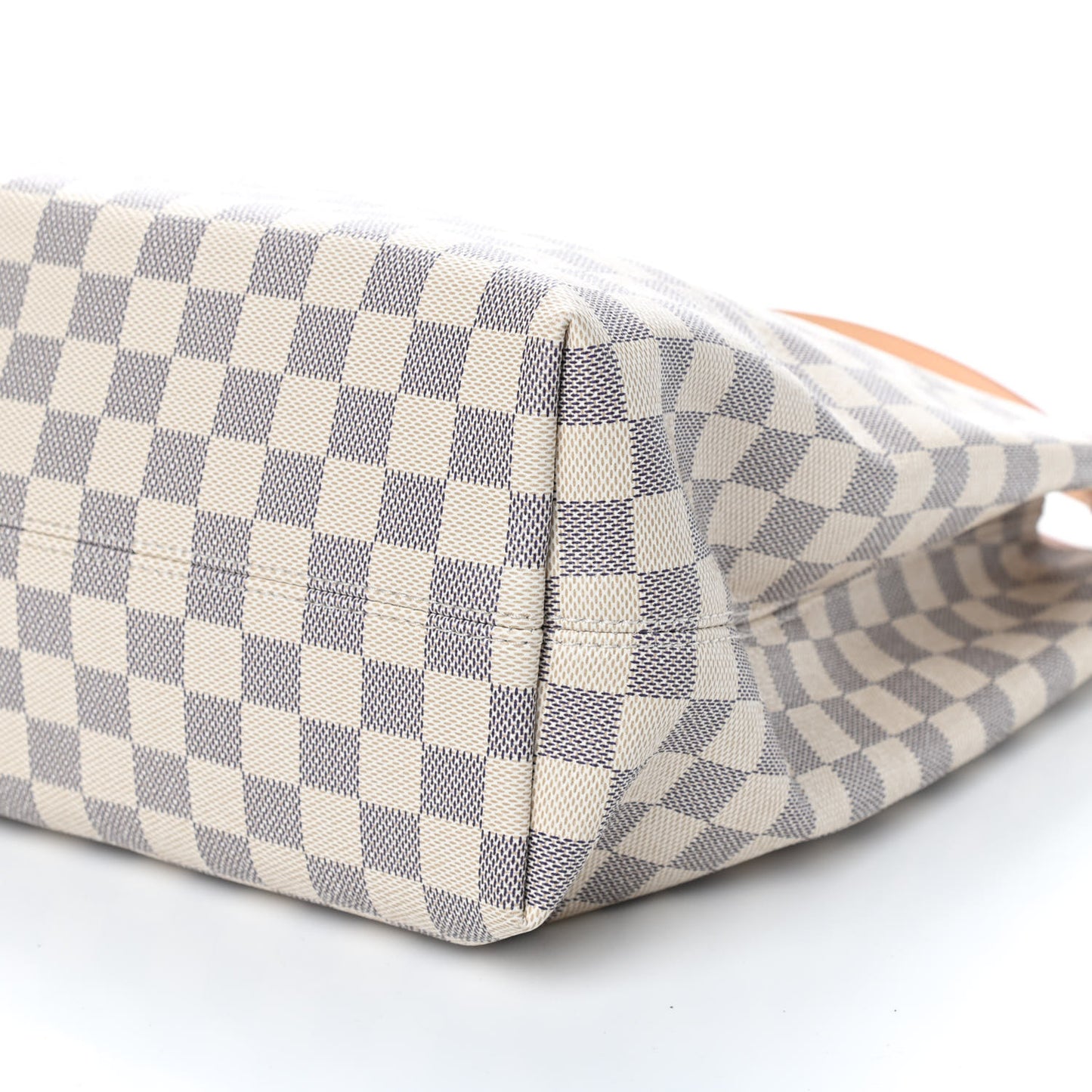 Damier Azur Graceful MM Rose Ballerine