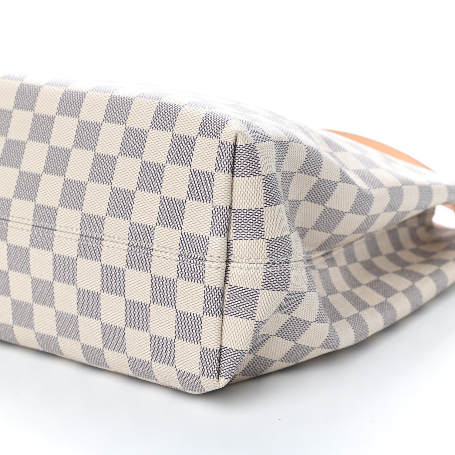 Louis Vuitton Damier Azur Graceful MM Rose Ballerine 10 of 12