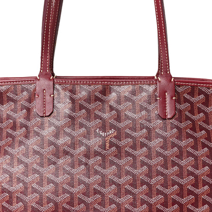 Goyard Goyardine Artois PM Burgundy 8 of 10