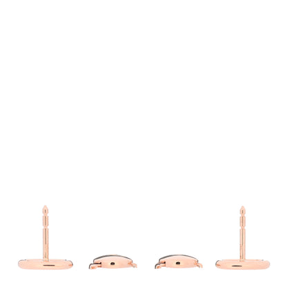 Hermes 18K Rose Gold TPM Farandole Stud Earrings 3 of 6
