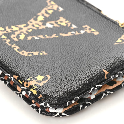 Louis Vuitton Monogram Giant Jungle Pochette Double Zip Black 8 of 8