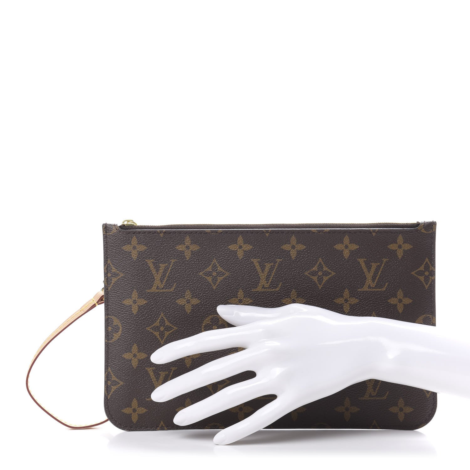 Louis Vuitton Monogram Neverfull MM GM Pochette 2 of 9