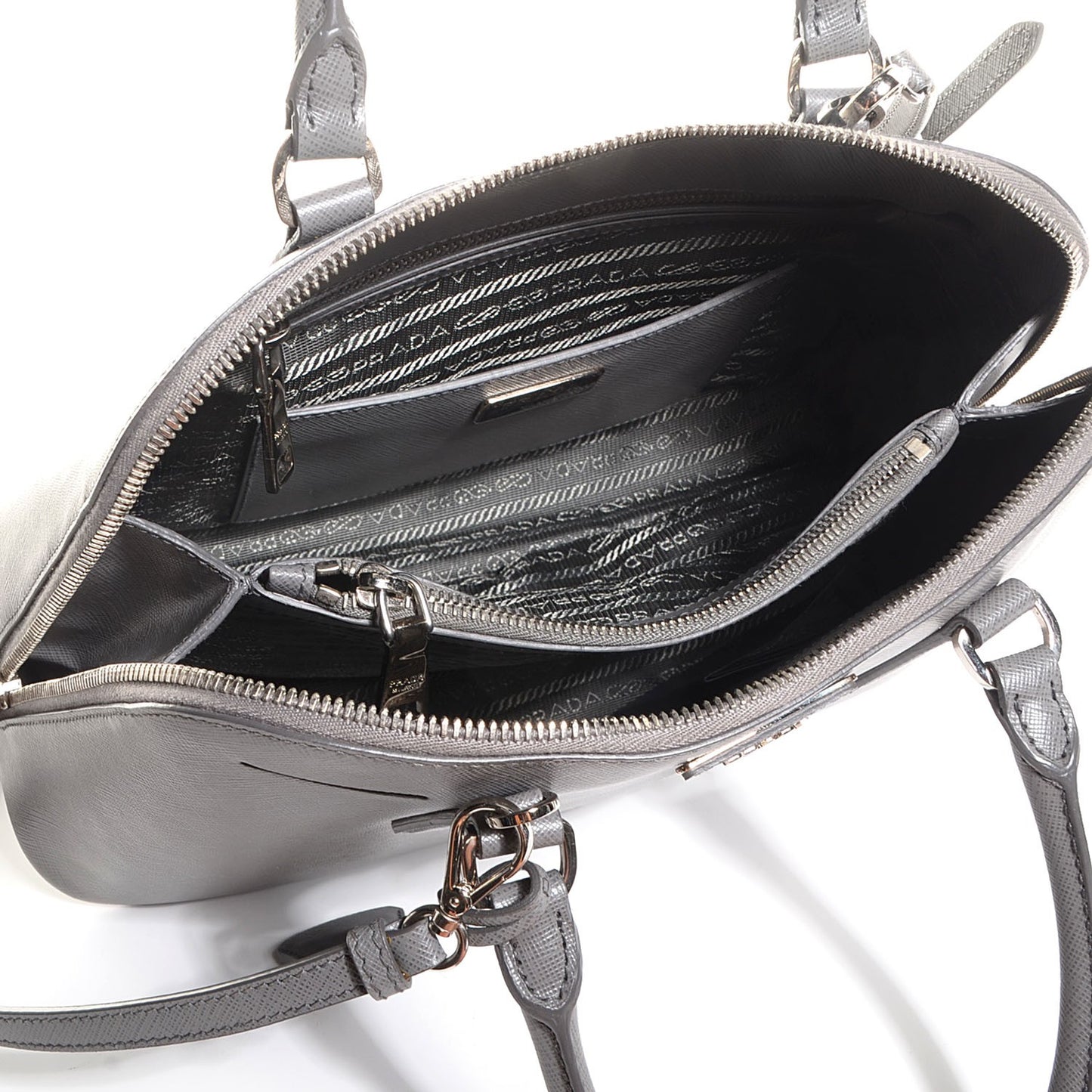Saffiano Lux Promenade Tote Marmo