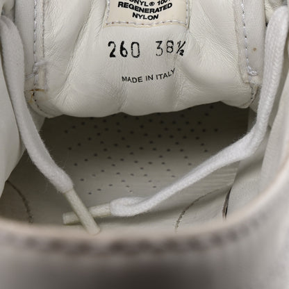 Prada Re-Nylon Gabardine Triangle Logo Double Wheel 50mm Sneakers 38.5 White 9 of 9