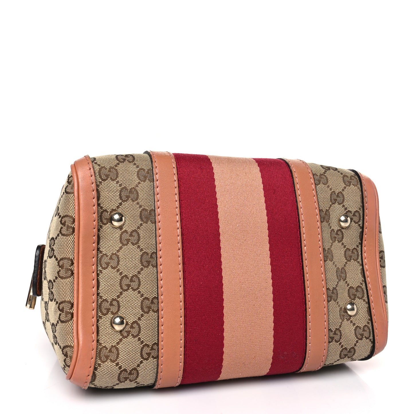 Monogram Vintage Web Small Boston Beige