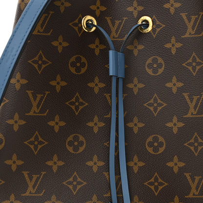 Louis Vuitton LOUIS VUITTON Monogram Neonoe MM Blue Jean 6 of 9