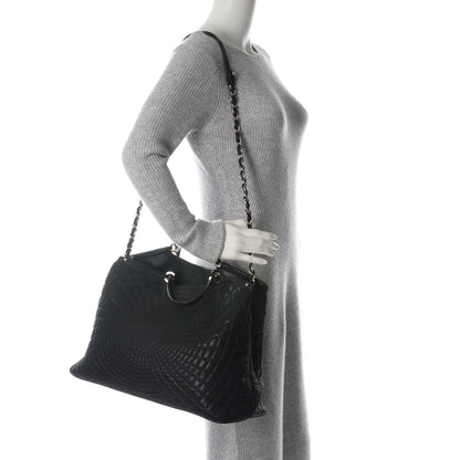 Chanel Iridescent Calfskin Large Sea Hit Tote Black 2 of 7