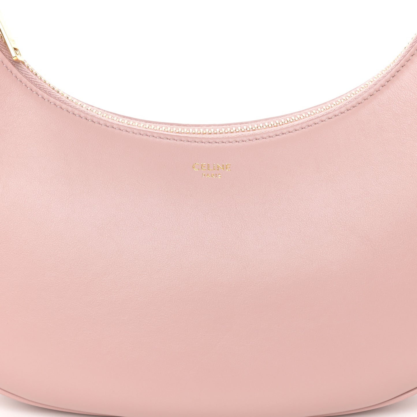 Smooth Calfskin Ava Shoulder Bag Rose Vintage