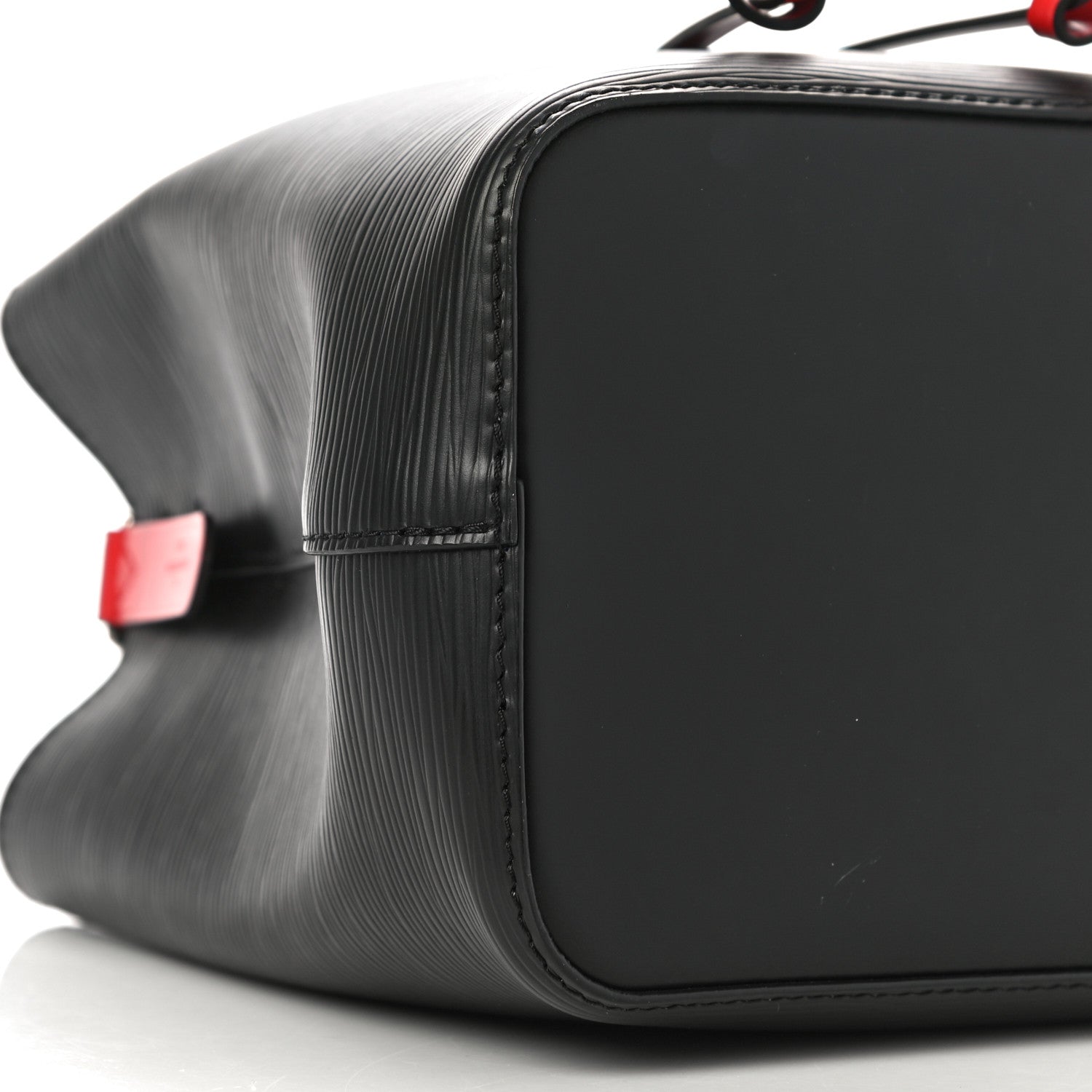 Louis Vuitton Epi Neonoe BB Black Safran 9 of 10