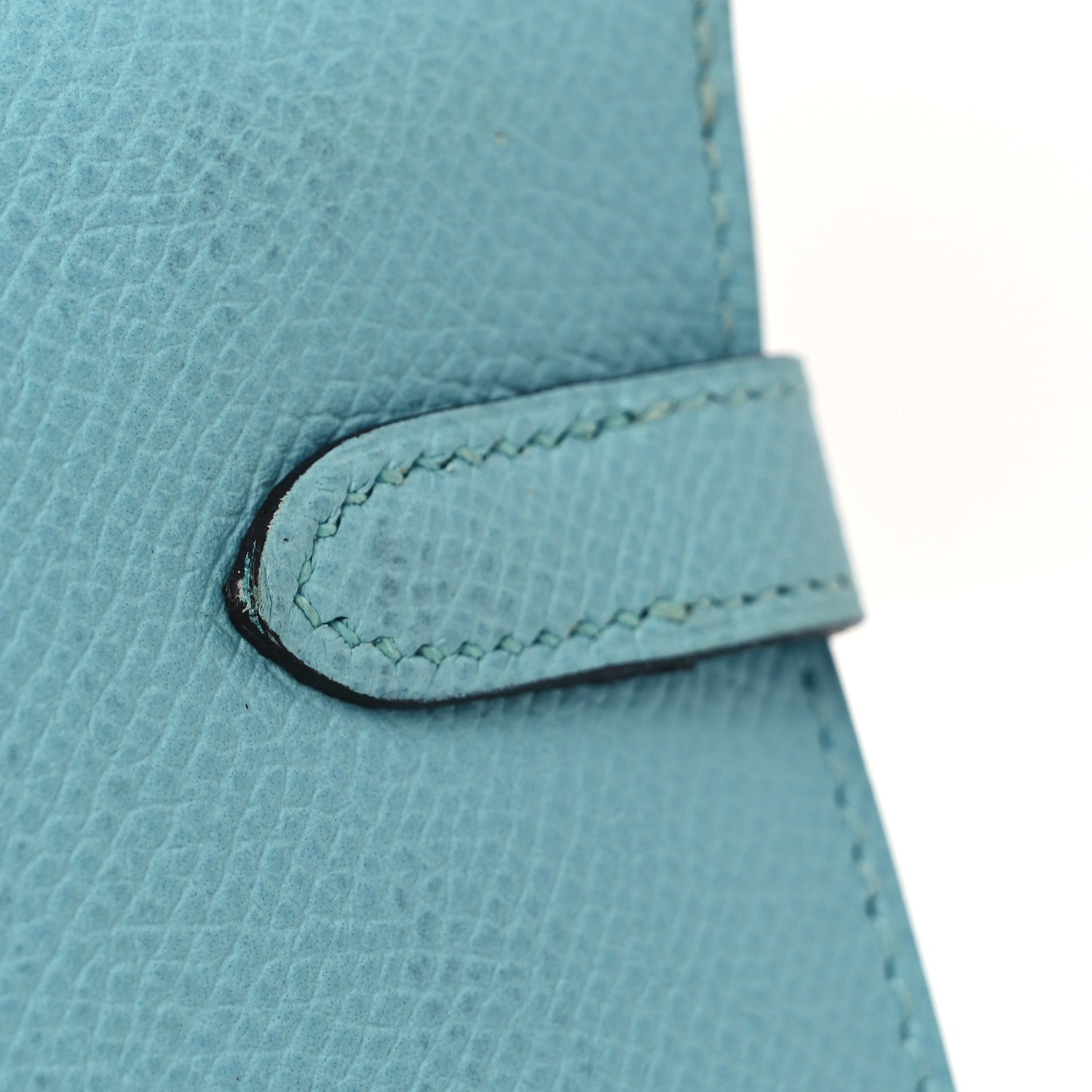 Hermes Epsom Kelly Longue Wallet Bleu Atoll 11 of 13