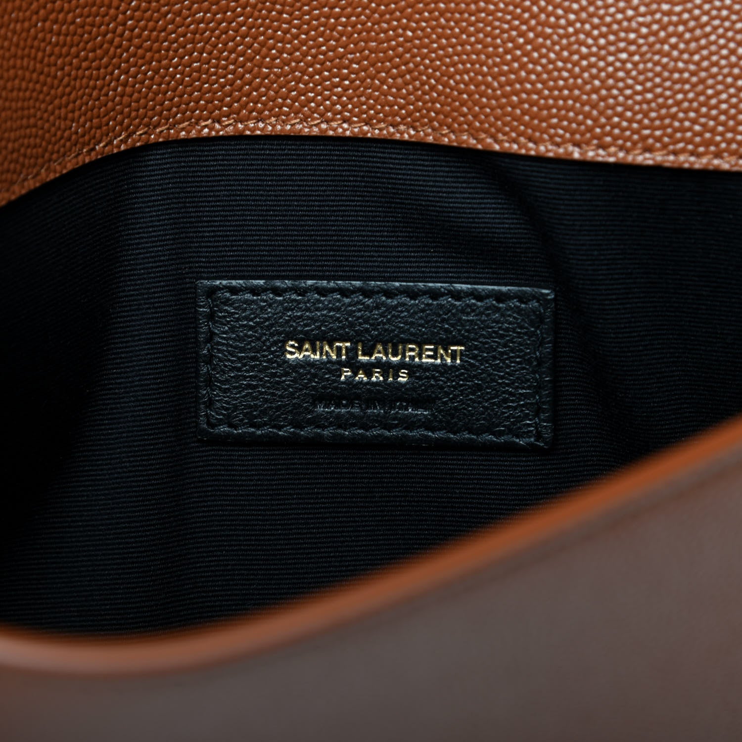 Saint Laurent Grain De Poudre Uptown Pouch Brick 6 of 6