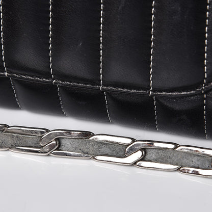 Chanel Lambskin Vertical Quilted Mademoiselle Small Camera Case Black 21 of 25
