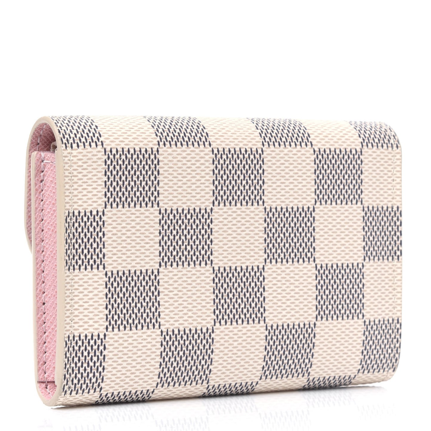 Damier Azur Rosalie Coin Purse Rose Ballerine