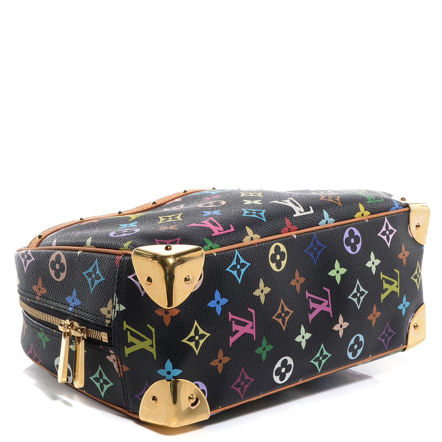 Monogram Multicolor Trouville Black