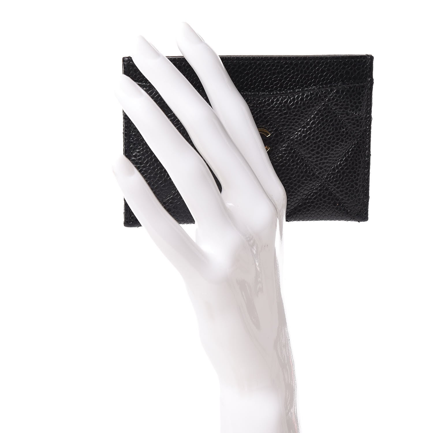 Chanel Caviar Quilted Card Holder Black 2 of 8
