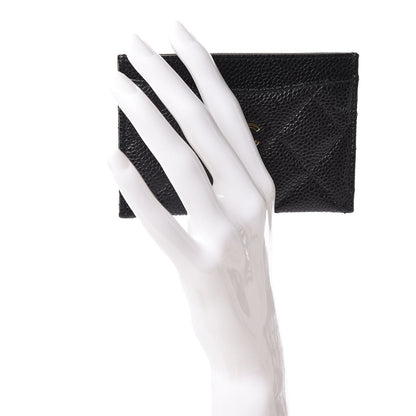 Chanel Caviar Quilted Card Holder Black 2 of 8
