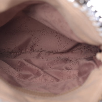 Stella McCartney Shaggy Deer Quilted Mini Falabella Fold Over Tote Powder 5 of 9