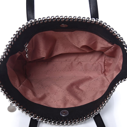 Stella McCartney Shaggy Deer Falabella East West Shopper Tote Black 5 of 13