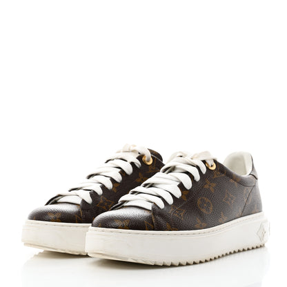Louis Vuitton Monogram Time Out Sneakers 38 3 of 9