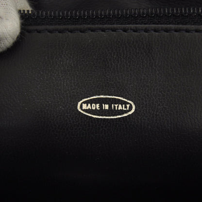 Chanel Lambskin Quilted Shoulder Bag Navy GHW 8 of 10